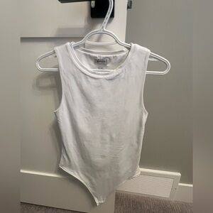 Babaton Body Suit, size medium, white, like new